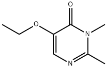 5-Ethoxy-2,3-dimethylpyrimidin-4(3H)-one 结构式