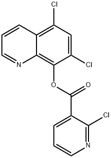 5,7-디클로로-8-퀴놀릴2-클로로니코틴산염