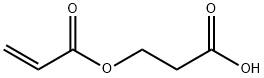 β-(丙烯酰氧)丙酸, 24615-84-7, 结构式