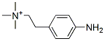 p-Aminophenethyltrimethylammonium 结构式