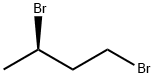 (R)-1,3-Dibromobutane Structure