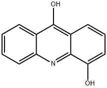 4,9-Acridinediol (9CI) 结构式