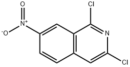 1,3-DICHLORO-7-NITROISOQUINOLINE Structure