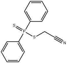 Diphenylphosphinodithioic acid cyanomethyl ester|