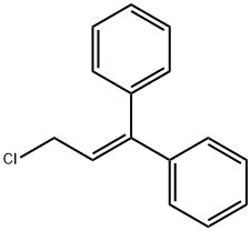 (3-chloroprop-1-ene-1,1-diyl)dibenzene Struktur