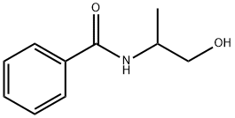 N-(2-羟基-1-甲基乙基)苯甲酰胺,24629-34-3,结构式