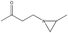 2-Butanone, 4-(2-methyl-1-aziridinyl)-, trans- (8CI) 化学構造式
