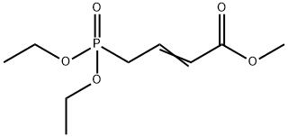 4-(Diethoxyphosphinyl)-2-butenoic acid methyl ester,24676-98-0,结构式