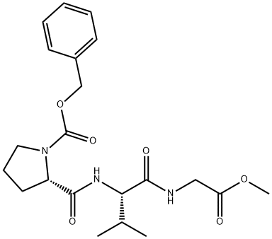 N-[N-[1-(Benzyloxycarbonyl)prolyl]valyl]glycine methyl ester|