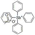 TETRAPHENYLANTIMONY(V) ACETATE  98 Struktur