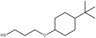 3-[(4-tert-Butylcyclohexyl)oxy]-1-propanethiol Structure