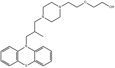 2-[2-[4-[2-methyl-3-(10H-phenothiazin-10-yl)propyl]piperazin-1-yl]ethoxy]ethanol