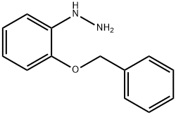 (2-苄氧基苯基)-肼 结构式