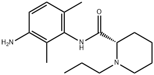 3-氨基罗哌卡因 结构式