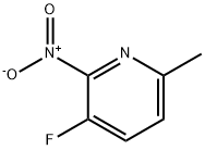 Pyridine, 3-fluoro-6-methyl-2-nitro- (9CI) Struktur