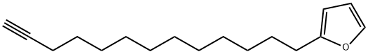 2-(12-Tridecynyl)furan,24708-33-6,结构式