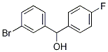 (3-BroMophenyl)(4-fluorophenyl)Methanol Structure