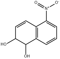 1,2-Naphthalenediol, 1,2-dihydro-5-nitro- (9CI) Structure
