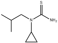 Thiourea,  N-cyclopropyl-N-(2-methylpropyl)- Struktur