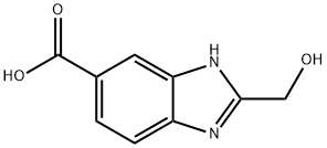 247128-20-7 2-(ヒドロキシメチル)-1H-ベンズイミダゾール-5-カルボン酸