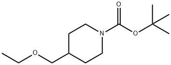 1-piperidinecarboxylic acid, 4-(ethoxymethyl)-, 1,1-dimeth Structure