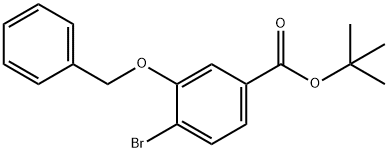 247186-50-1 4-ブロモ-3-(ベンジルオキシ)安息香酸tert-ブチル