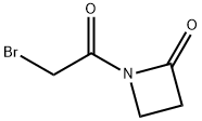2-Azetidinone, 1-(bromoacetyl)- (9CI) Struktur