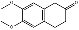 6,7-ジメトキシテトラリン-2-オン 化学構造式