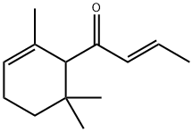 (E)-1-(2,6,6-三甲基-2-环己烯-1-基)-2-丁烯-1-酮,24720-09-0,结构式