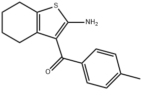 Methanone, (2-aMino-4,5,6,7-tetrahydrobenzo[b]thien-3-yl)(4-Methylphenyl)-