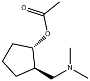 Cyclopentanol, 2-[(dimethylamino)methyl]-, acetate (ester), (1S,2R)- (9CI) Struktur