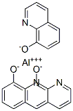 aluminium tri(quinolin-8-olate)  Structure