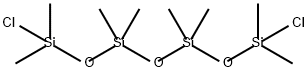 1,7-ジクロロ-1,1,3,3,5,5,7,7-オクタメチルヘプタンテトラシロキサン 化学構造式