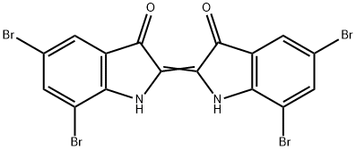 溴靛蓝, 2475-31-2, 结构式