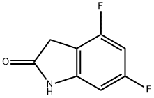 4,6-DIFLUOROOXINDOLE Struktur