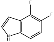 4,5-DIFLUOROINDOLE Struktur