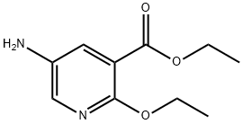 3-Pyridinecarboxylicacid,5-amino-2-ethoxy-,ethylester(9CI),247582-59-8,结构式