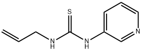 1-烯丙基-3-(吡啶-3-基)硫脲,24775-43-7,结构式