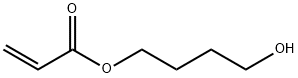 アクリル酸4-ヒドロキシブチル 化学構造式
