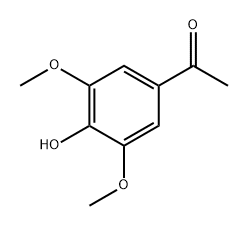 乙酰丁香酮,2478-38-8,结构式
