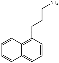 3-(1-萘基)丙胺 结构式