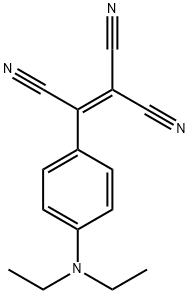 [4-(diethylamino)phenyl]ethylenetricarbonitrile 结构式