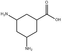 Cyclohexanecarboxylic acid, 3,5-diamino- (9CI) Structure