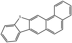ベンゾ[b]フェナントロ[2,3-d]チオフェン 化学構造式
