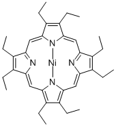 2,3,7,8,12,13,17,18-OCTAETHYL-21H,23H-PORPHINE NICKEL(II) Struktur