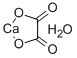 シュウ酸カルシウム 水和物 化学構造式
