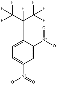 2,4-DINITRO(HEPTAFLUOROISOPROPYL)BENZENE Structure