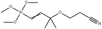 3-(2-Cyanoethoxy)-3,3-dimethyl-1-propenyltrimethoxysilane|
