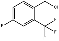 2-Trifluoromethyl-4-fluorobenzyl chloride Struktur