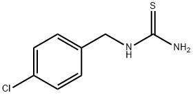 1-(4-氯苄基)-2-硫脲,24827-37-0,结构式